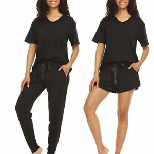Flora Nikrooz Ladies' French Terry 3-piece Lounge Set